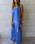 Paloma Light Blue Denim Jumpsuit