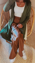 Olive Butter Soft Cardigan