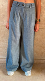 Grey Loose Classic Pants