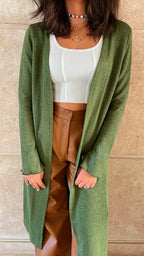 Olive Butter Soft Cardigan