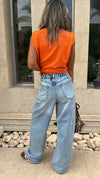 PREORDER Light Blue Balloon Jeans