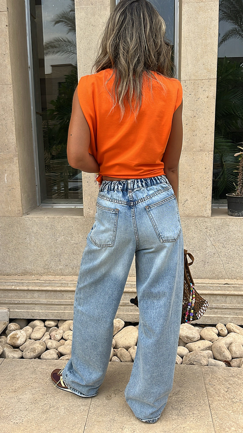PREORDER Light Blue Balloon Jeans