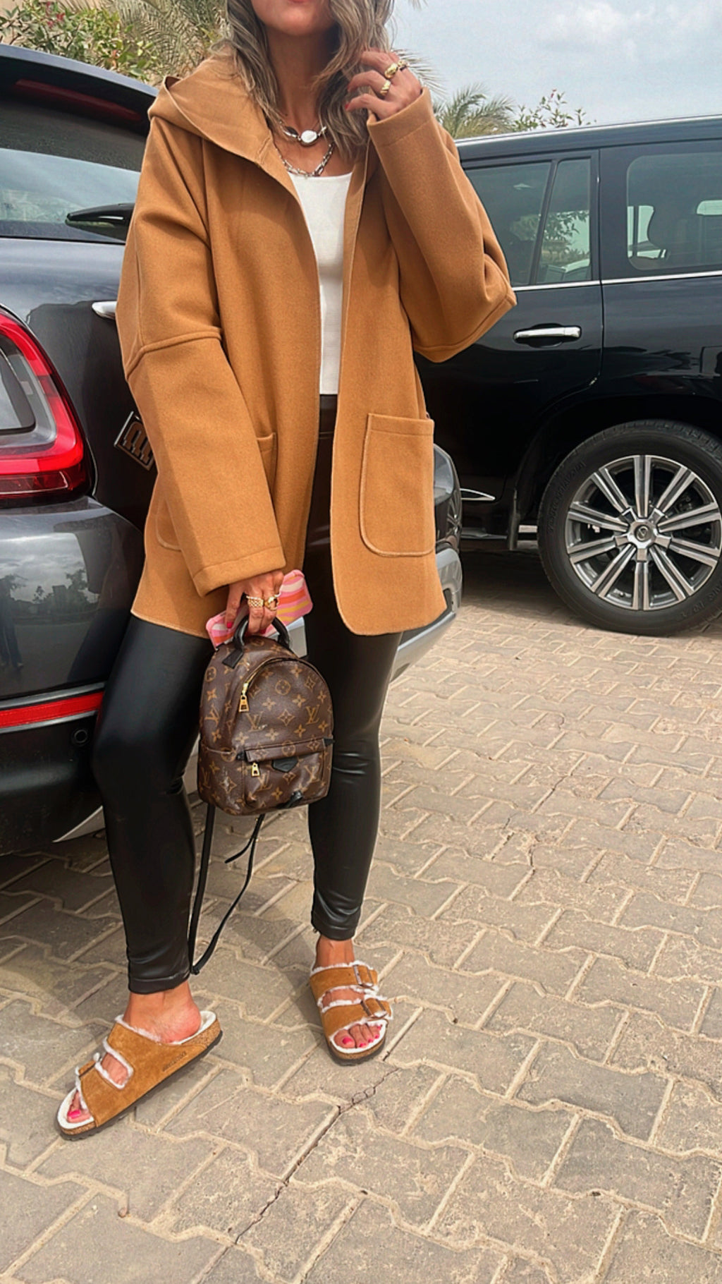 Camel Chilly Day Duster