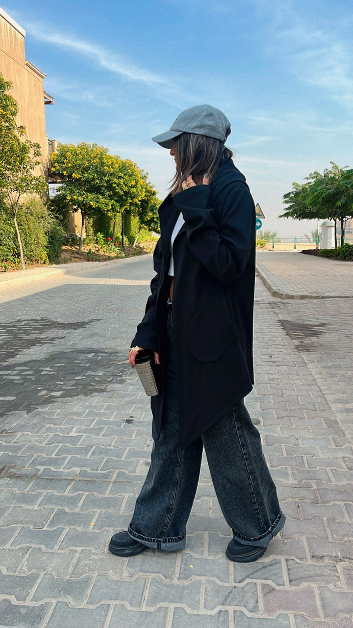 Black On The Go Duster
