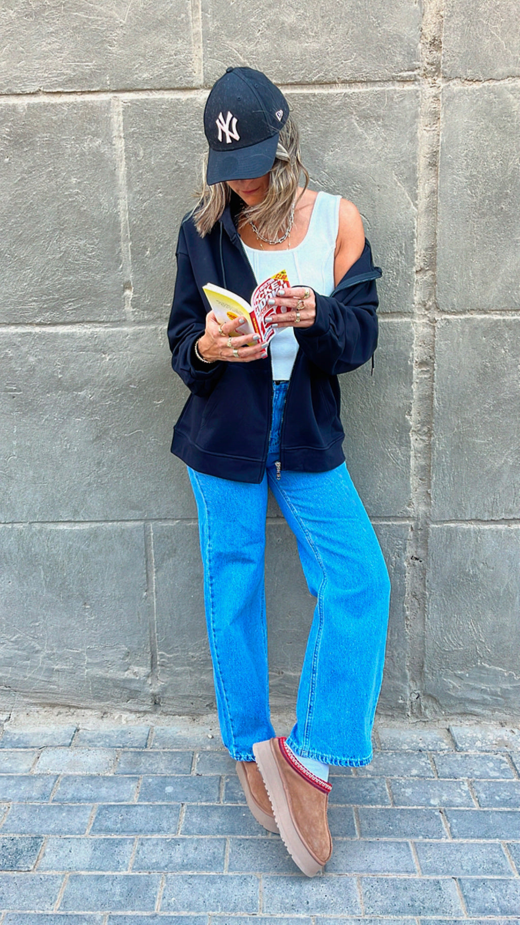 The Black Zip Up Hoodie