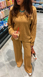 Camel V Braided Set