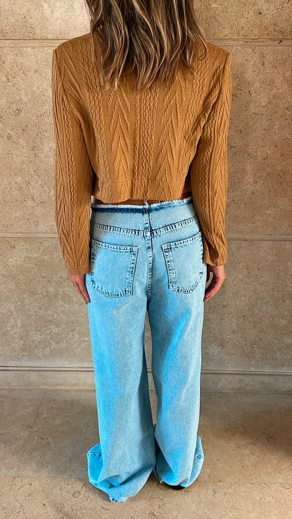 Brown Braided Jacket