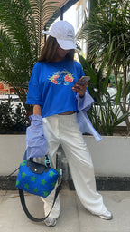 Berry Blue High Low Tee