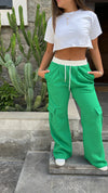 Green Day Off Pocket Sweat Pants