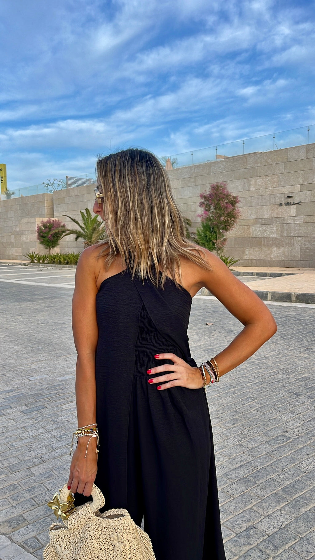 Black Two Way It’s Summer Jumpsuit