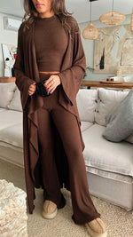 Brown Its Time To Lounge 3 Piece Set