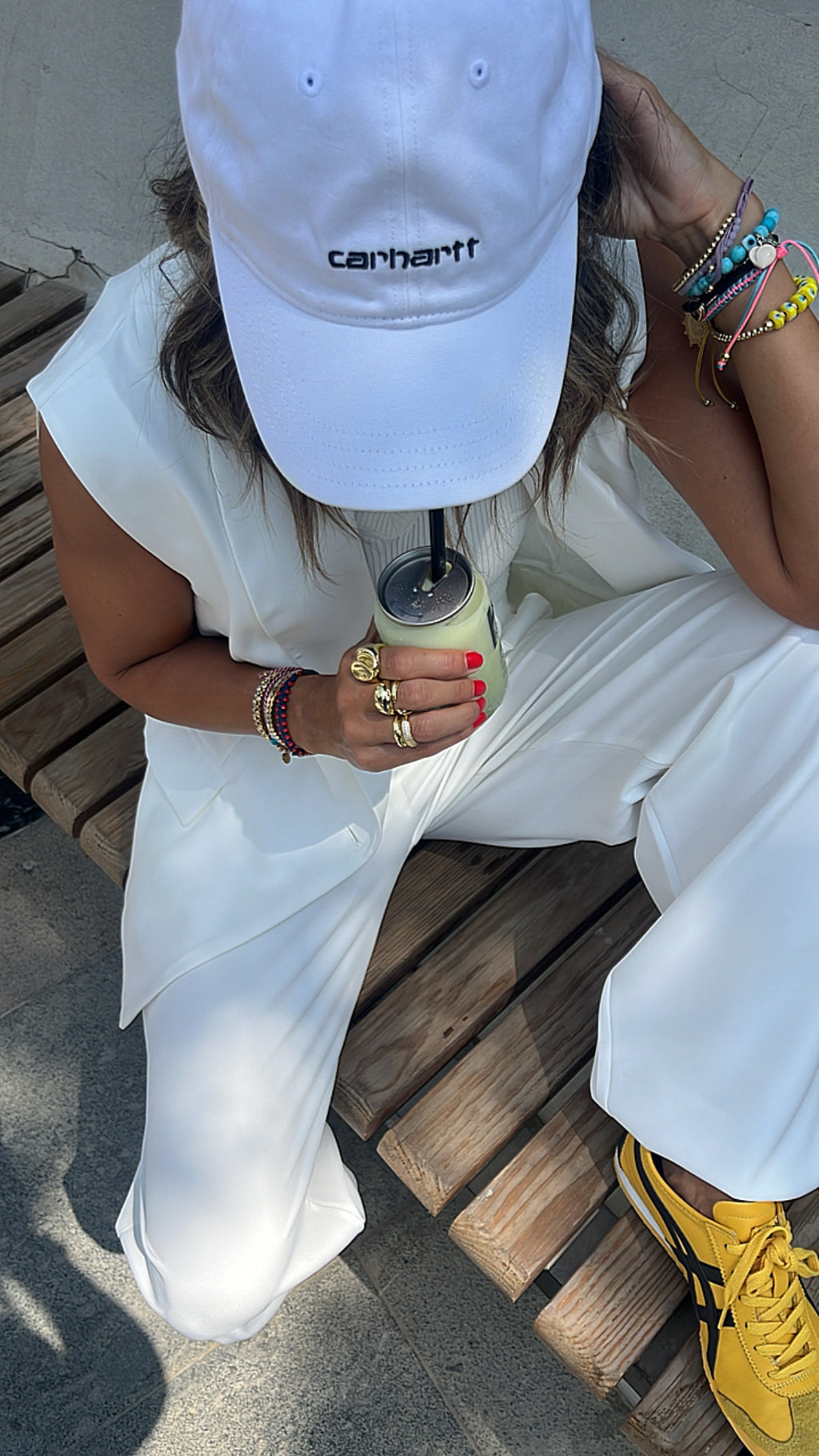 White Business Casual Vest