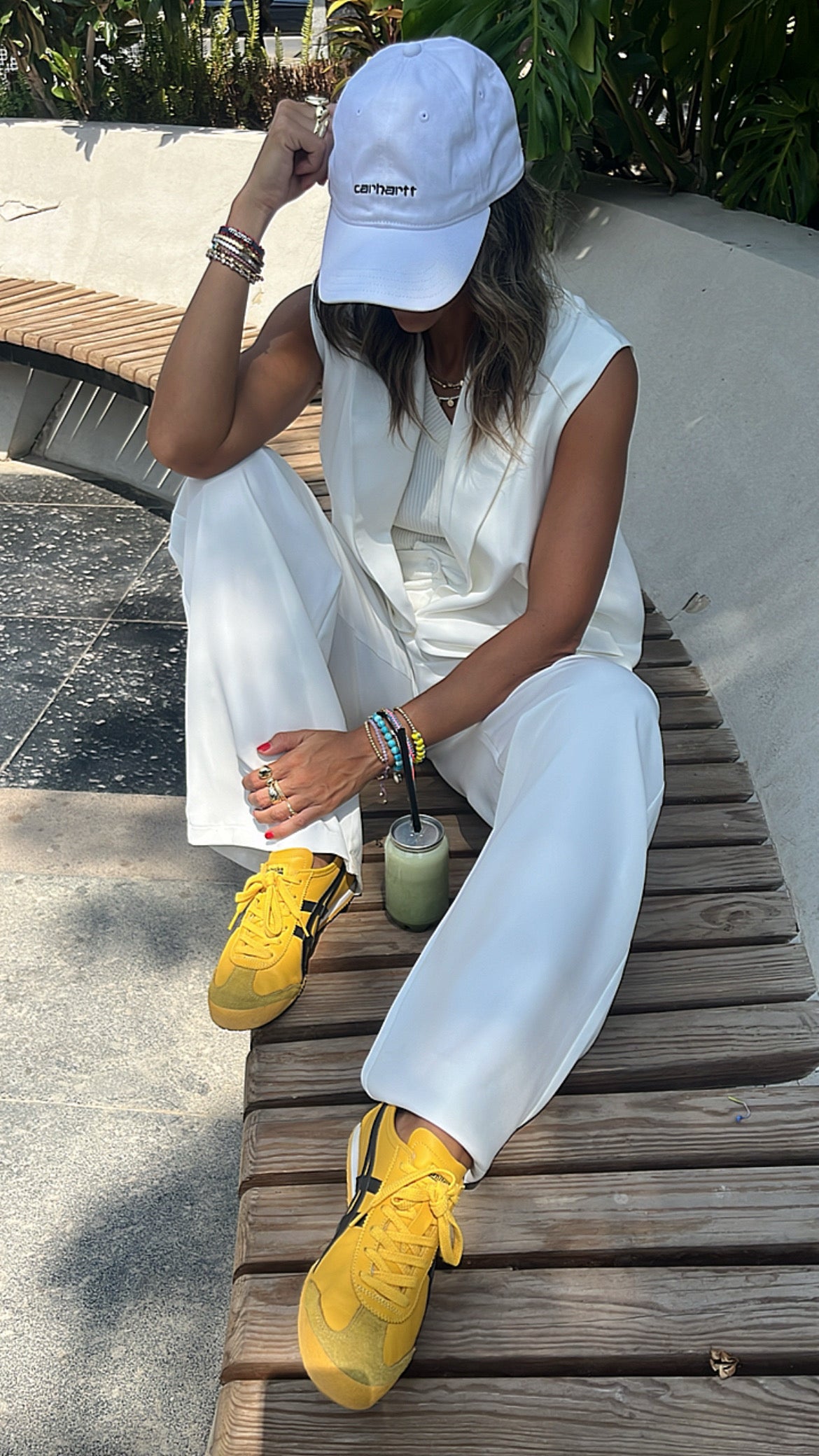 White Business Casual Vest