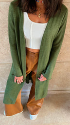 Olive Butter Soft Cardigan
