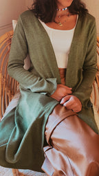 Olive Butter Soft Cardigan