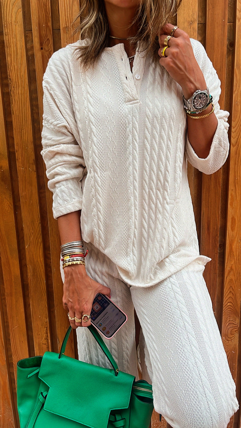 Ivory Braided Set