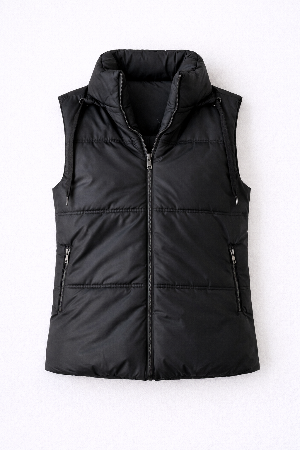 Black Puffer Vest