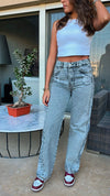 Grey Shaggy Distressed Jeans