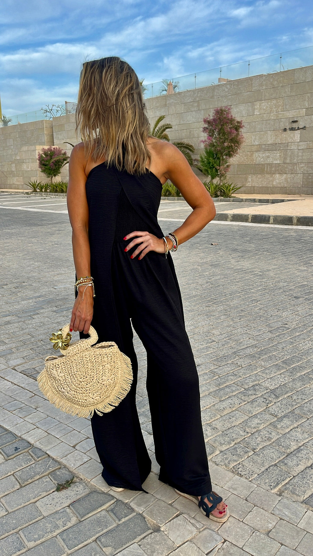 Black Two Way It’s Summer Jumpsuit