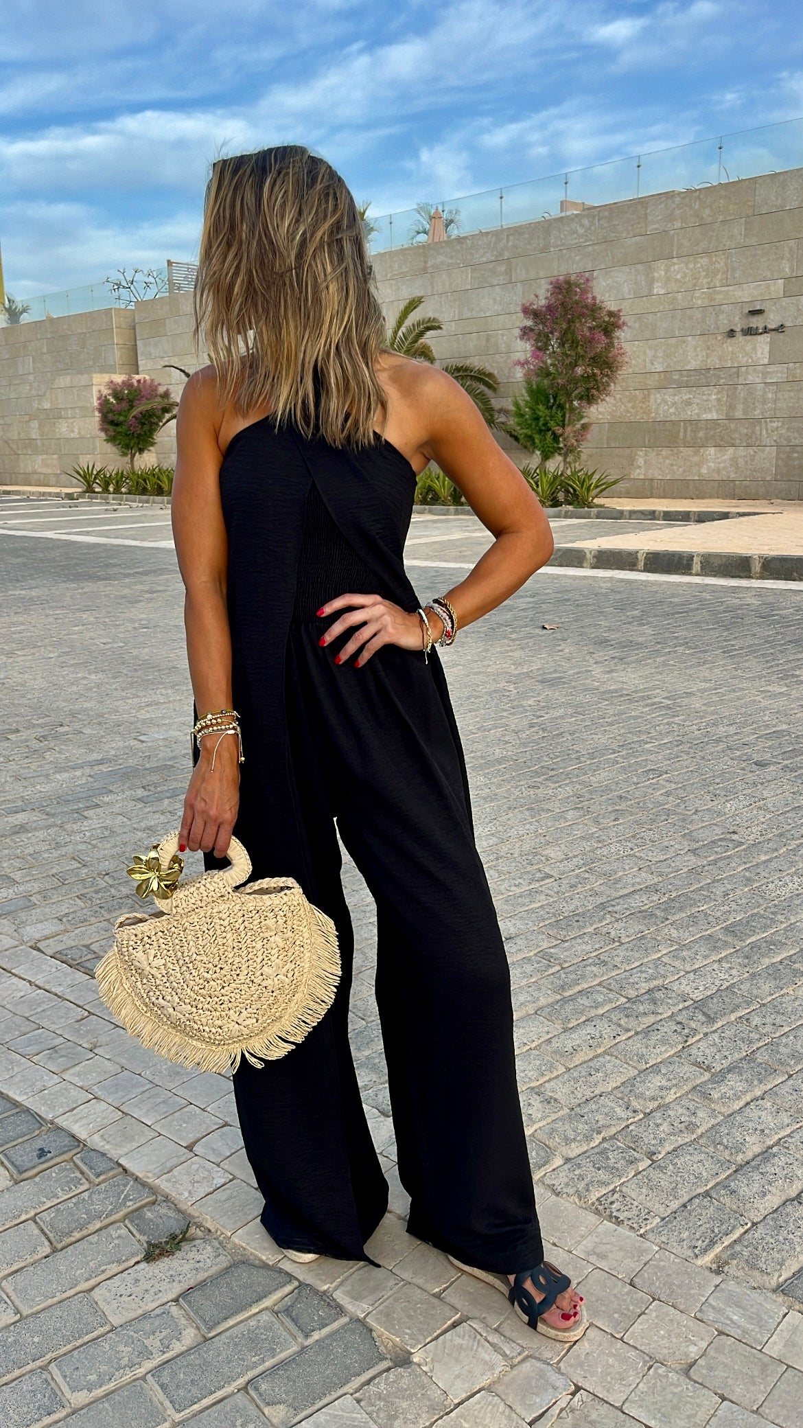 Black Two Way It’s Summer Jumpsuit