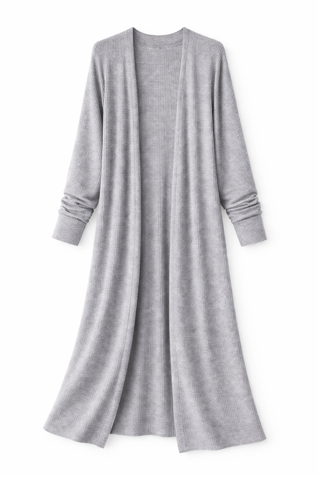 Grey Stay In Knit Cardigan