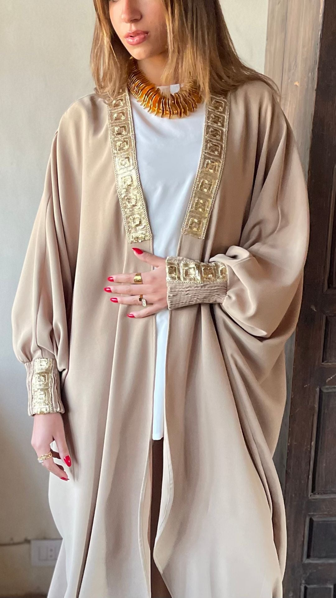 Beige Desert Kimono