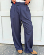 Navy Main Office Pants