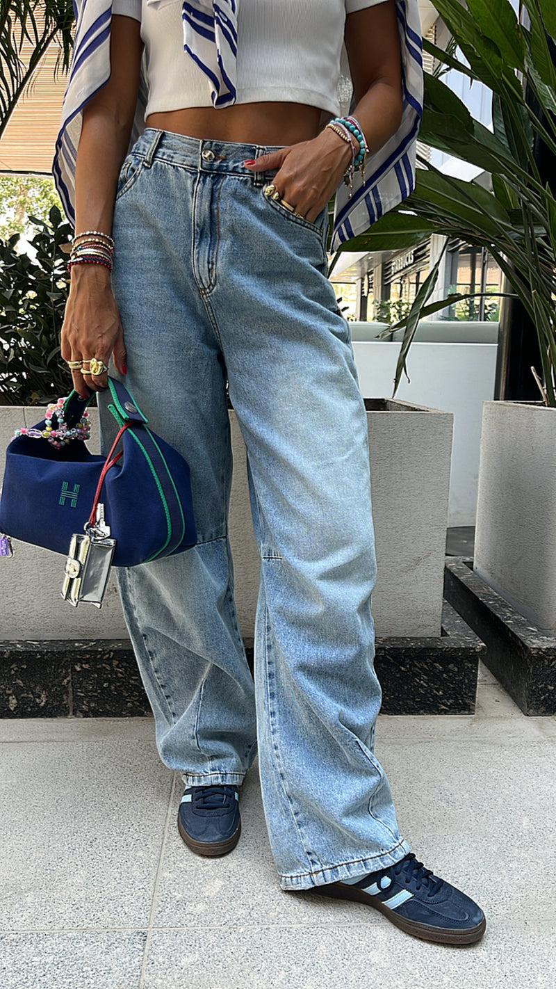 PREORDER Light Blue Balloon Jeans