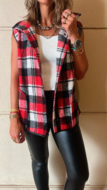 Red Country Girl Vest