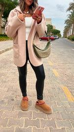 Beige Chilly Day Duster