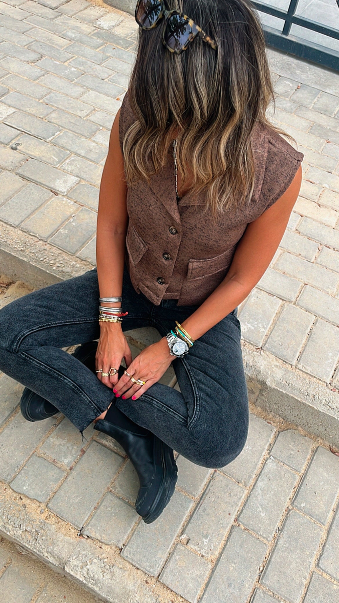 Cafe Cozy Cargo Vest