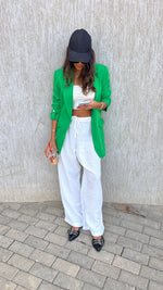 Green Cool Girl Blazer