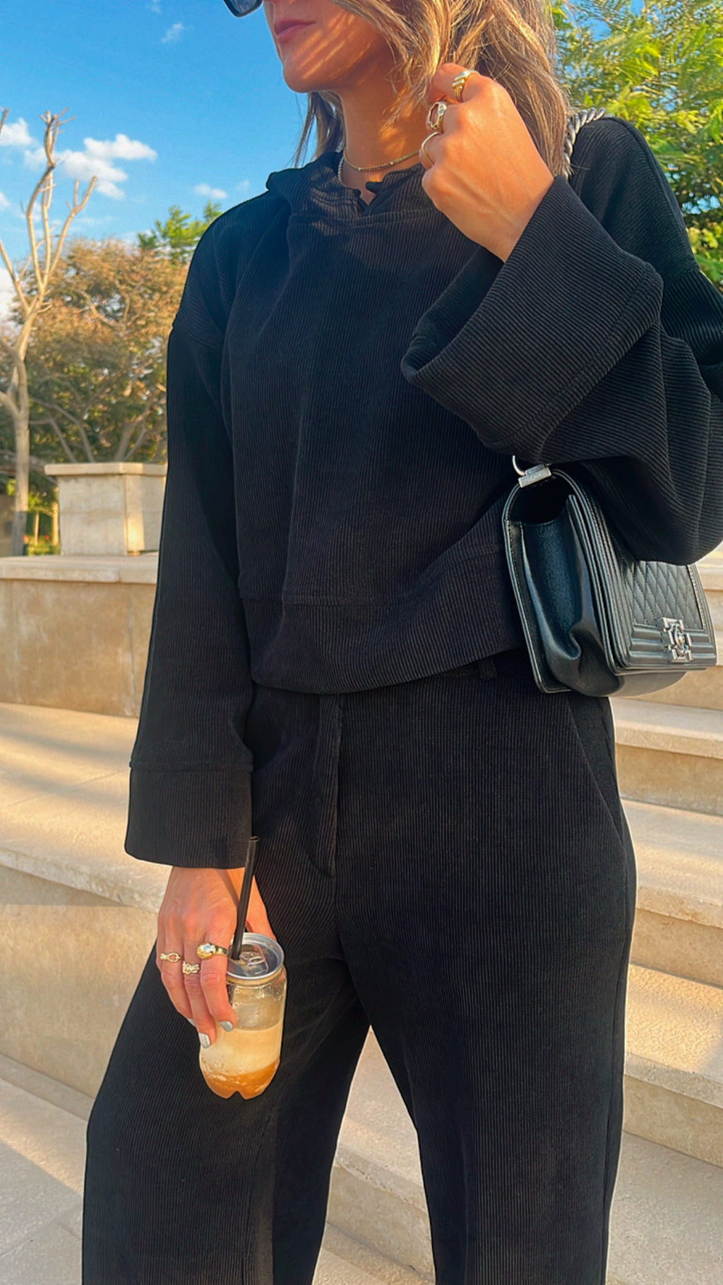 Black Jetsetting Set