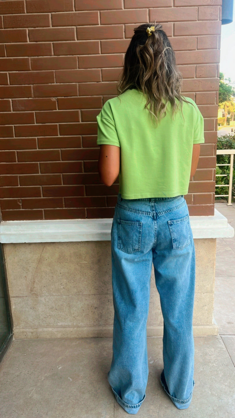 PREORDER Light Blue Rope Denim jeans