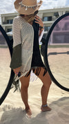 Black & Olive Feels Colorblock