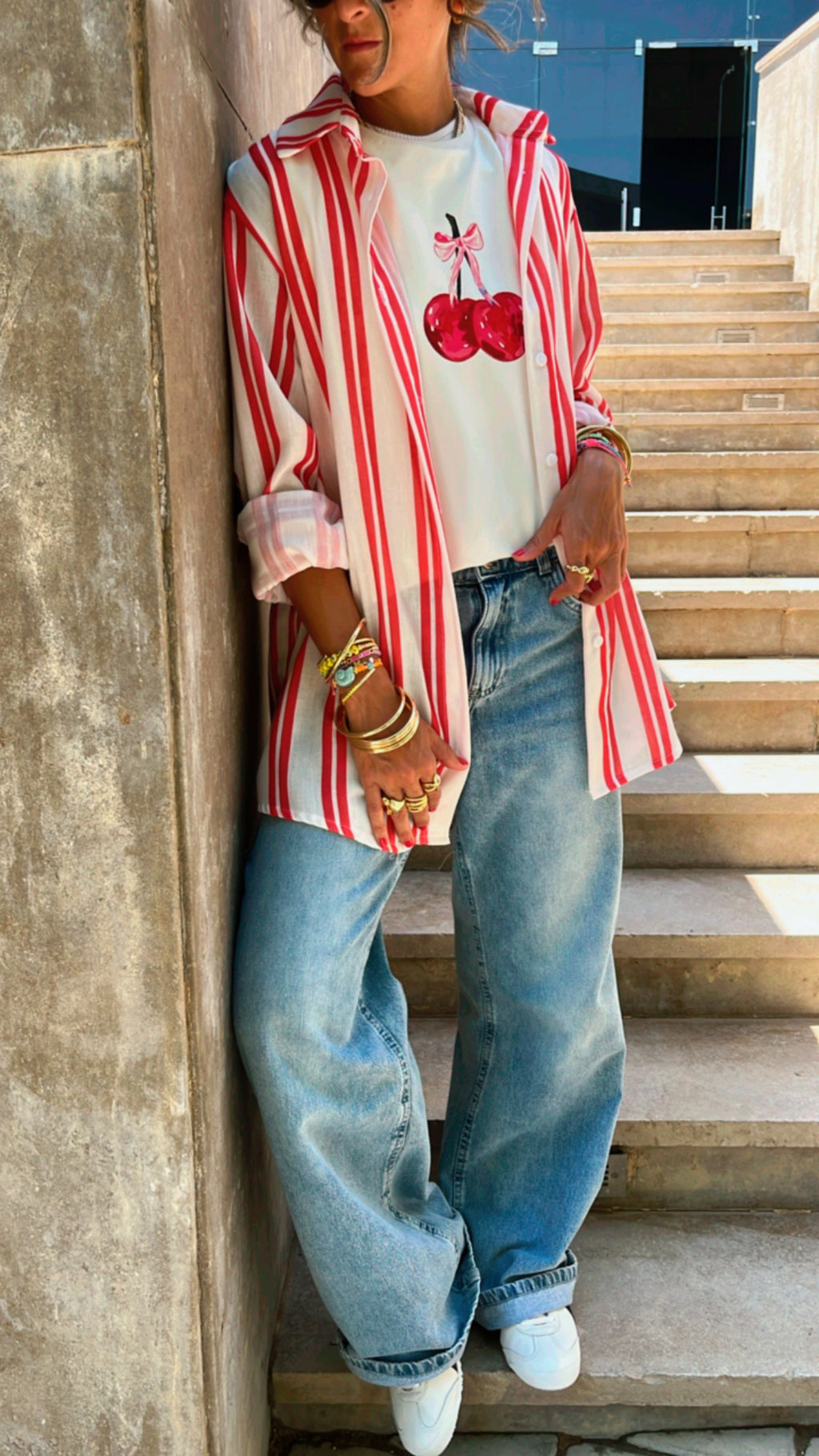 Red You Make My Eid Spring Shirt