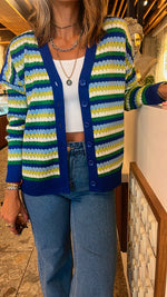 Green Always Lined Knit Cardi