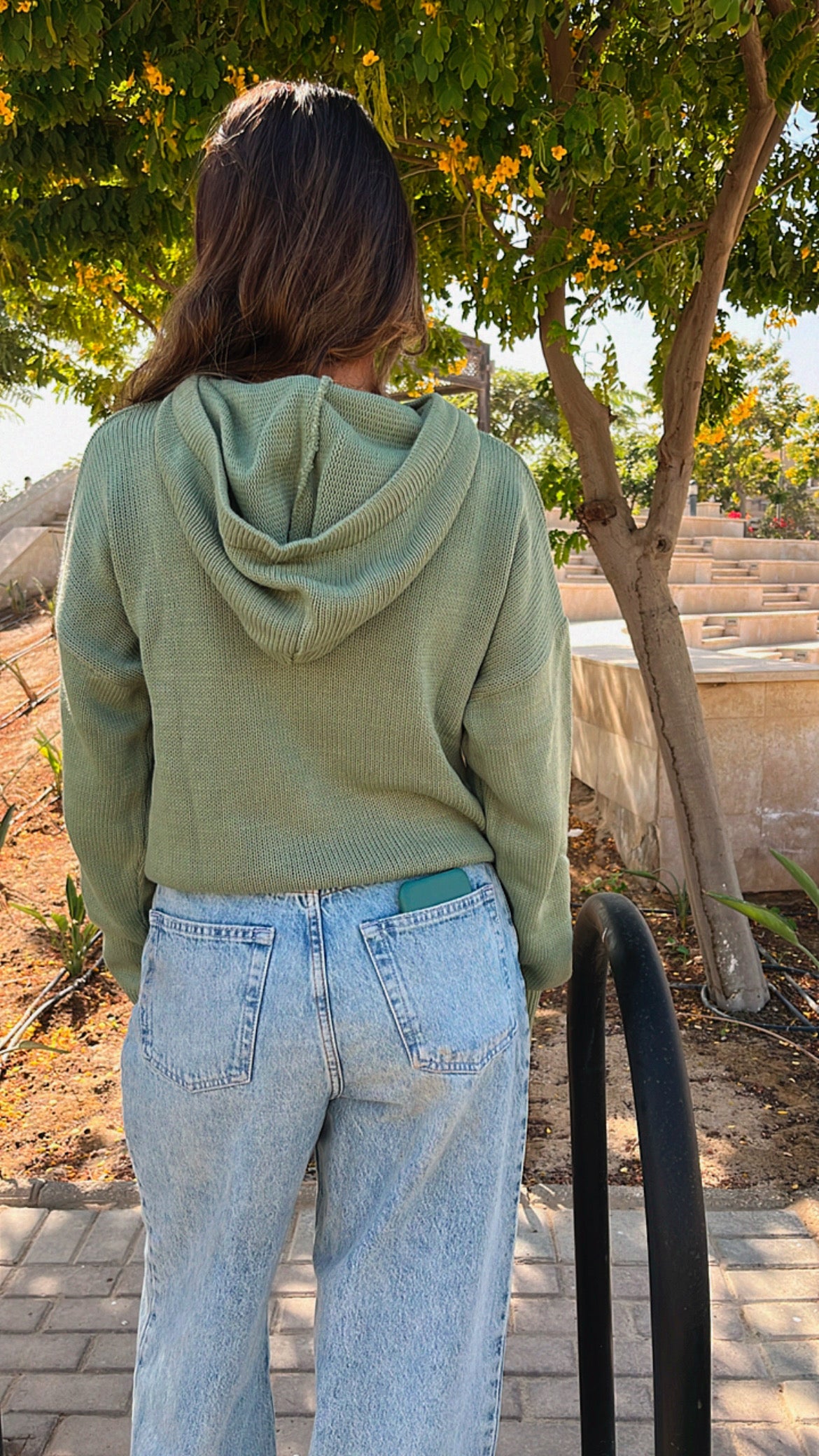 Mint Hooded Pullover