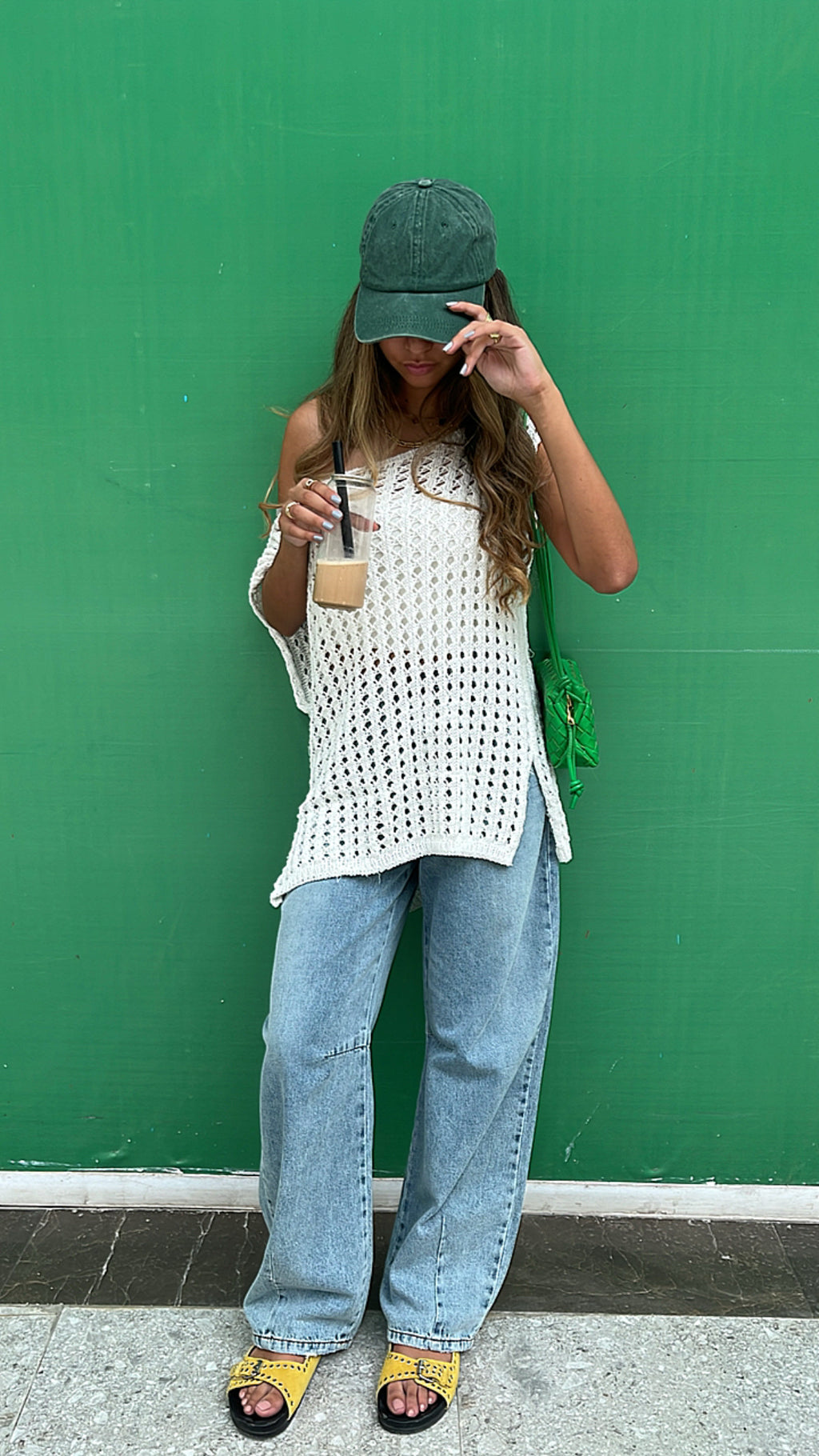 White Warm Morning Crochet Top