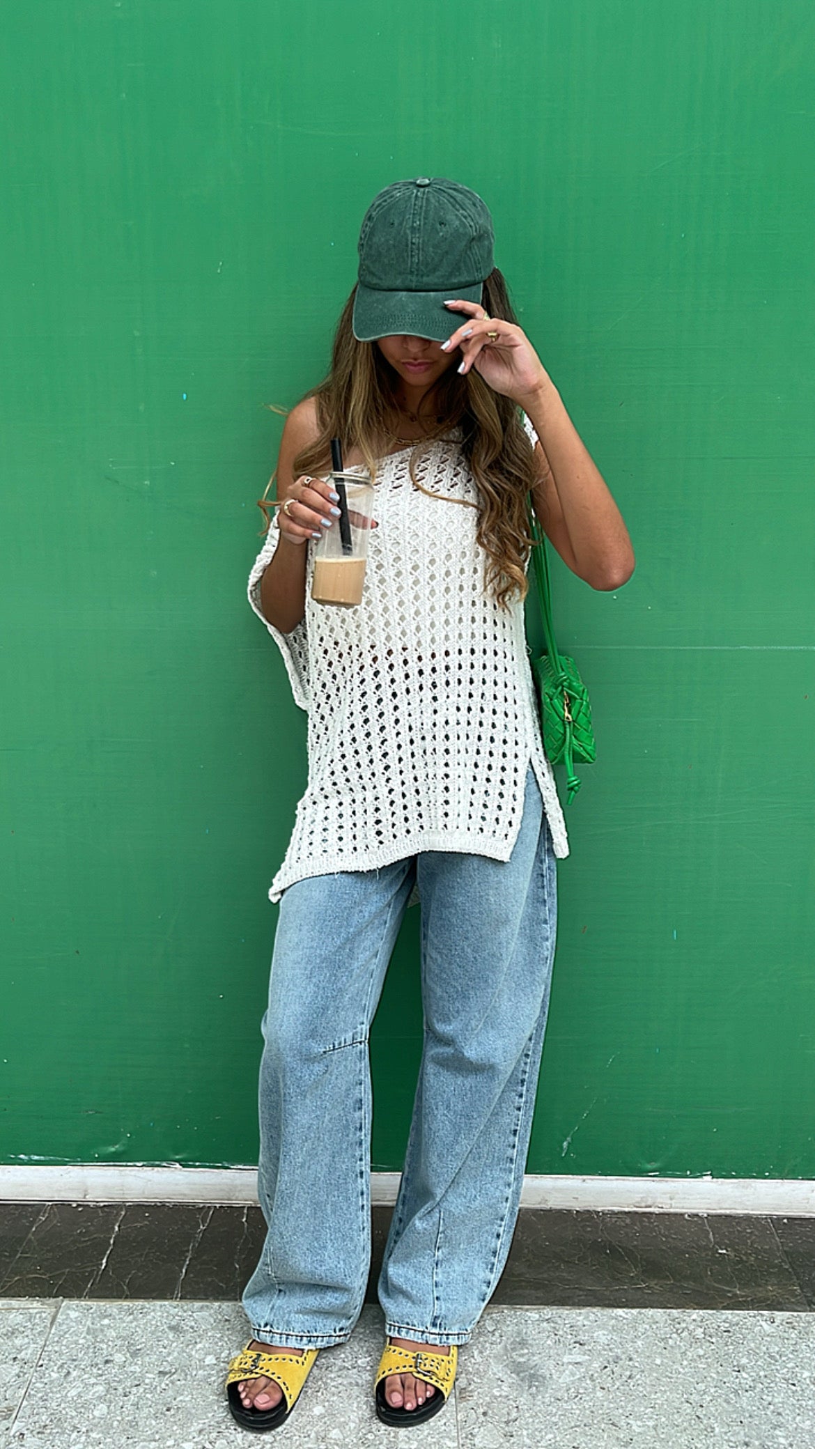 White Warm Morning Crochet Top