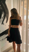 Black Classic Mini Skirt
