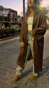 Brown Cozy Cardi