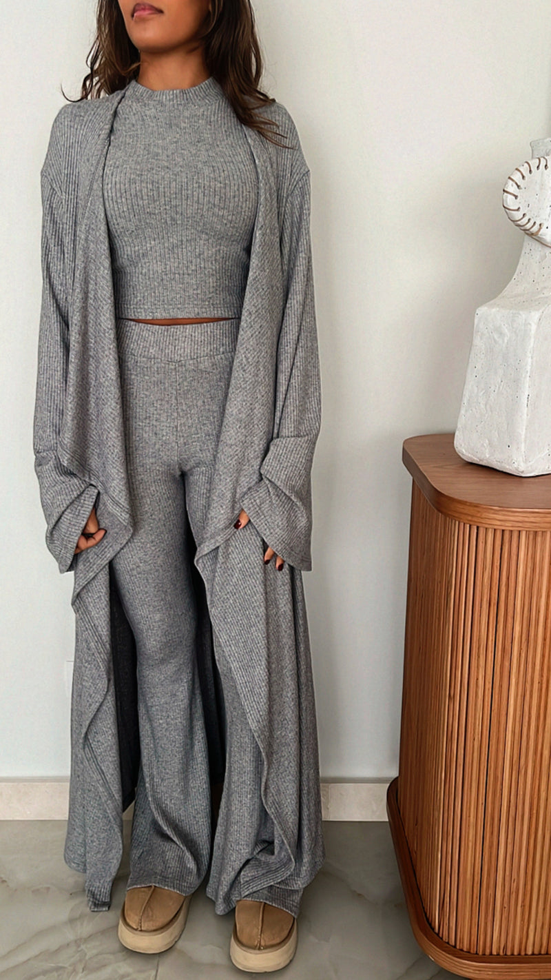 Grey Its Time To Lounge 3 Piece Set