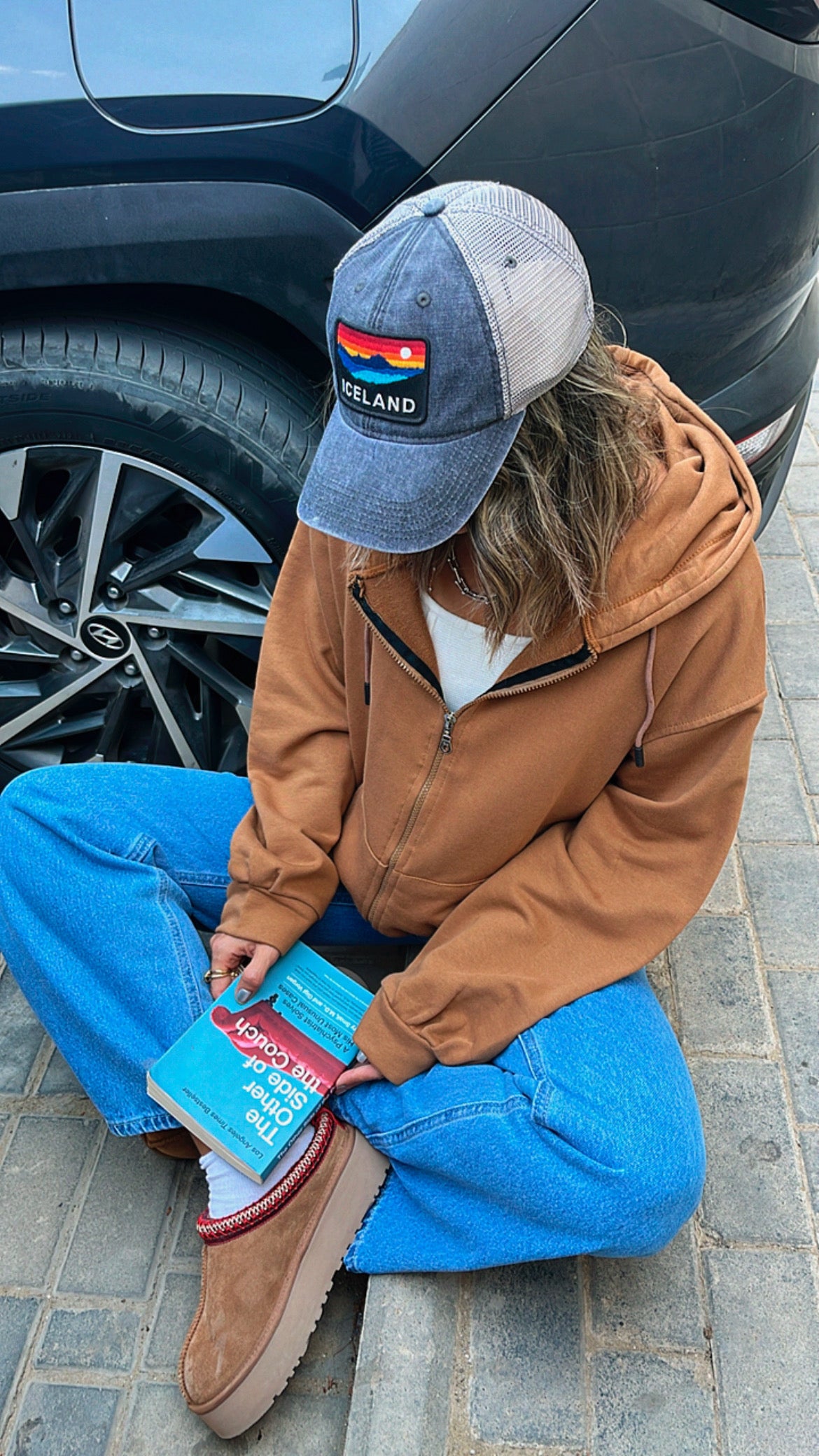 The Camel Zip Up Hoodie