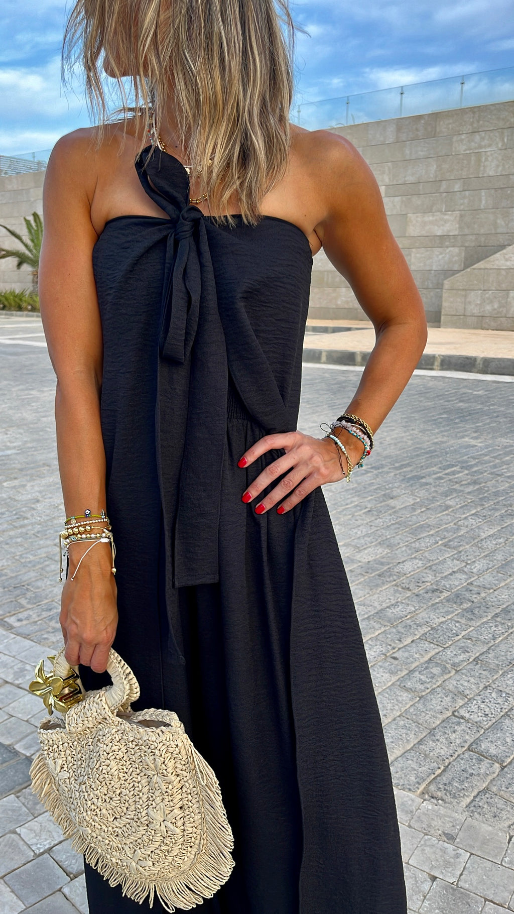 Black Two Way It’s Summer Jumpsuit