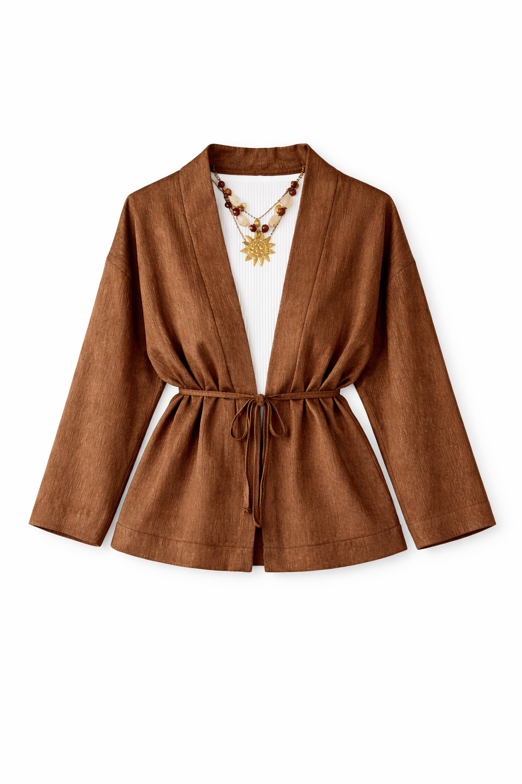 Brown Golden Hour Kimono