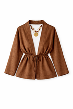 Brown Golden Hour Kimono