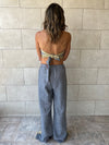 Golden Grey Edge Bandeau