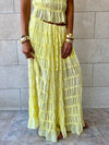 Yellow Crinkle Set