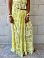 Yellow Crinkle Set